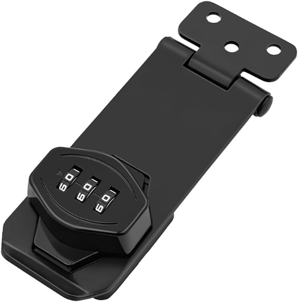 Mechanical Password Rotary Hasp Locks, Flip Latch Safety Door Bolt Latch Lock fo-image