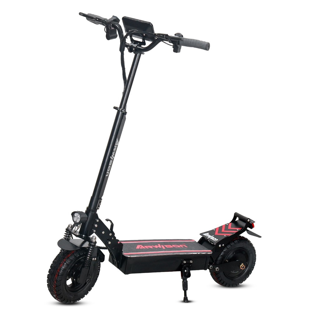 ARWIBON Q30 Off-Road Electric Scooter 48V 16AH 11-Inch Tires for Adults