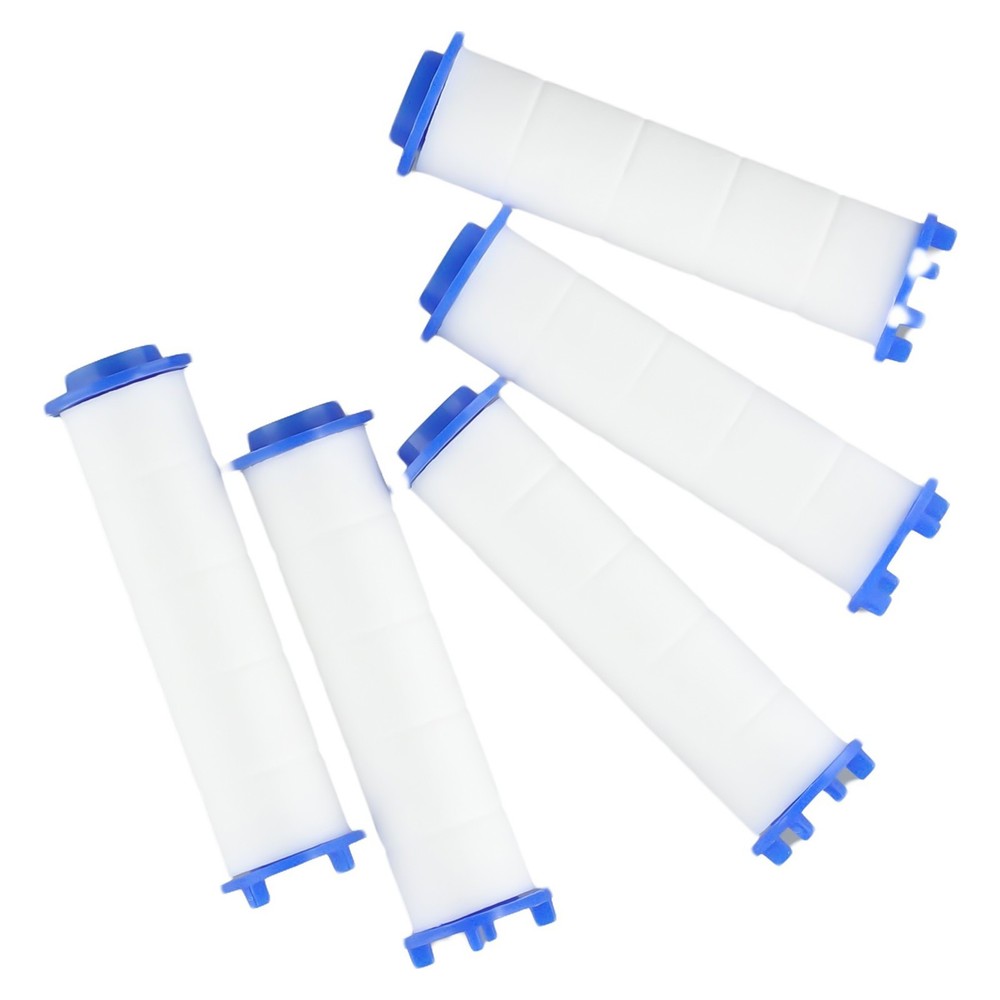 5pcs-Shower Head Filters Negative Ions Pressurized Handheld Bathroom Showering .