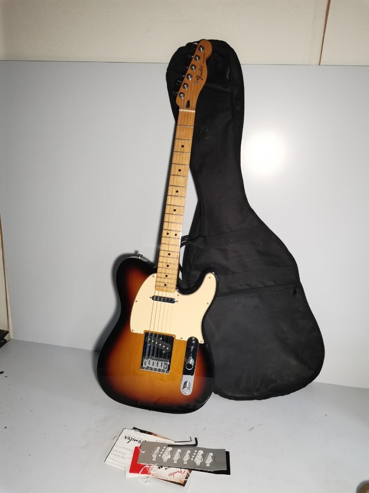 Fender Mexico Telecaster Serial Mx12019134 Electric Guitar Beautiful With Case