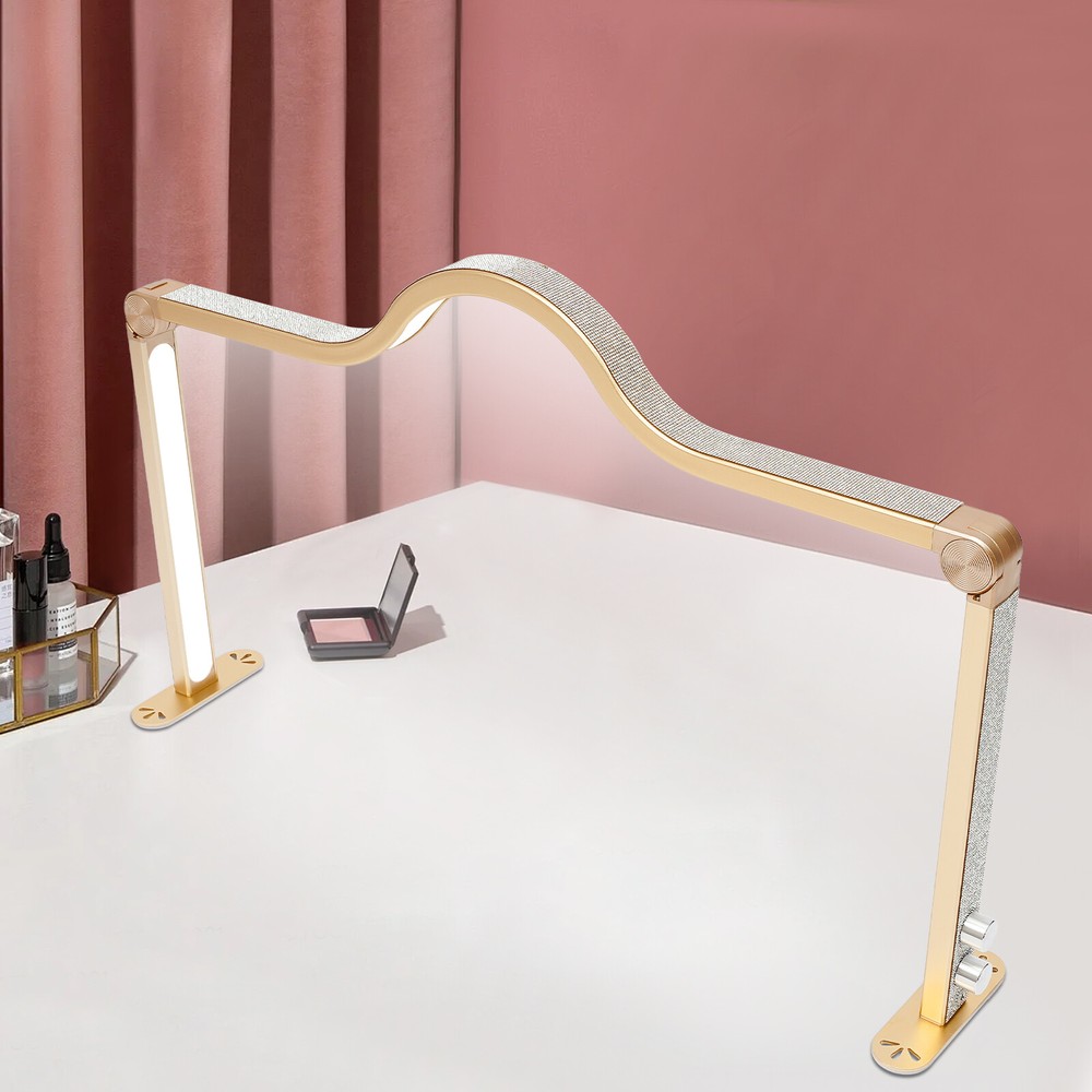 48W 3 Light Modes Foldable LED Nail Light Desktop Lash Light 3000K-6000K