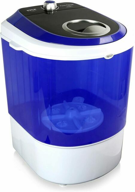 Pyle PUCWM11 Portable Electric Top Load Washer Machine