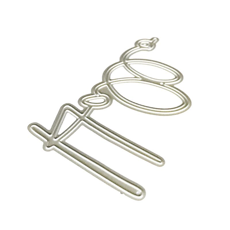 Hallo Metal Cutting Dies Stencil Scrapbooking DIY Album Stamp Paper Card Emboss