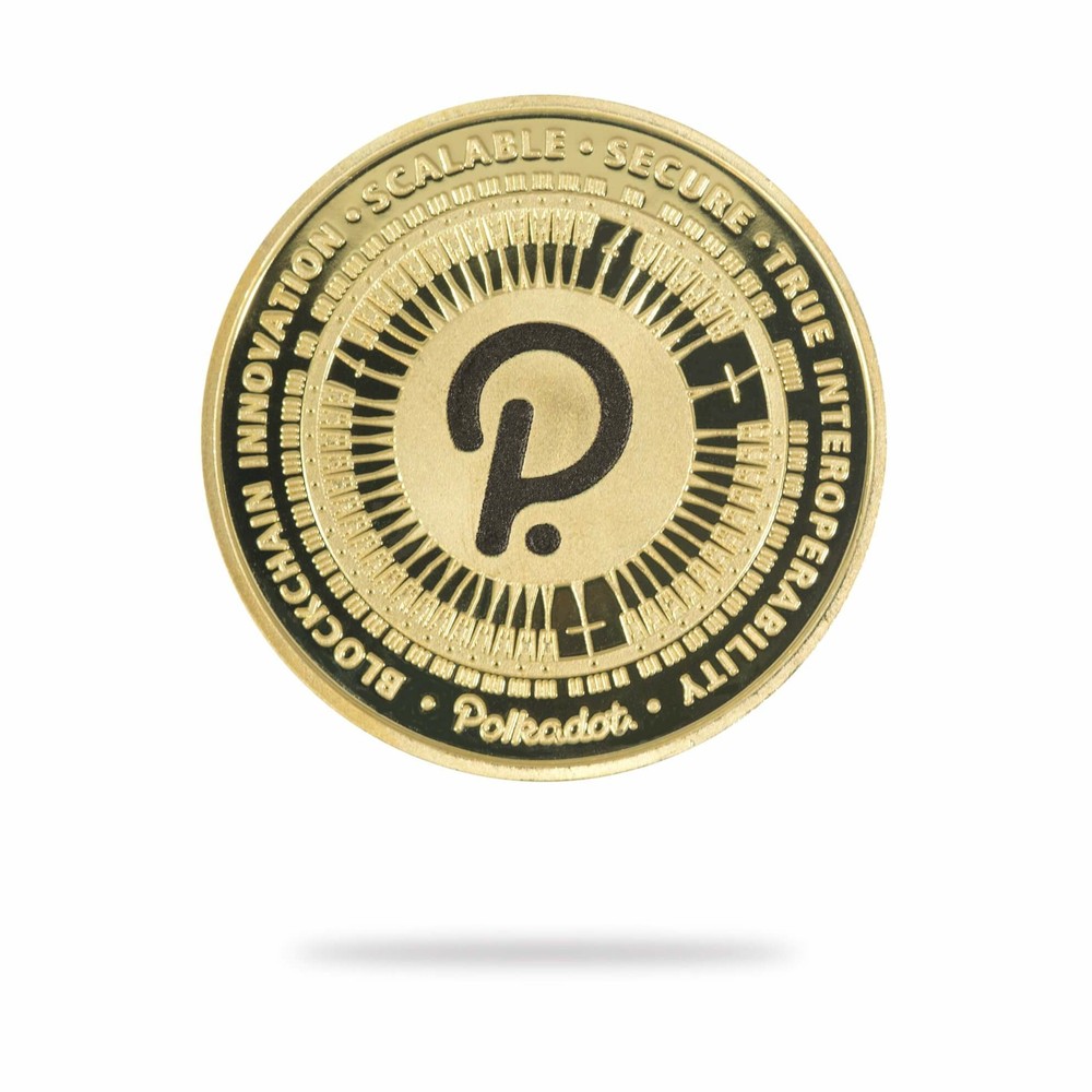 Cryptochips | Polkadot (DOT) Physical Cryptocurrency Coin-image