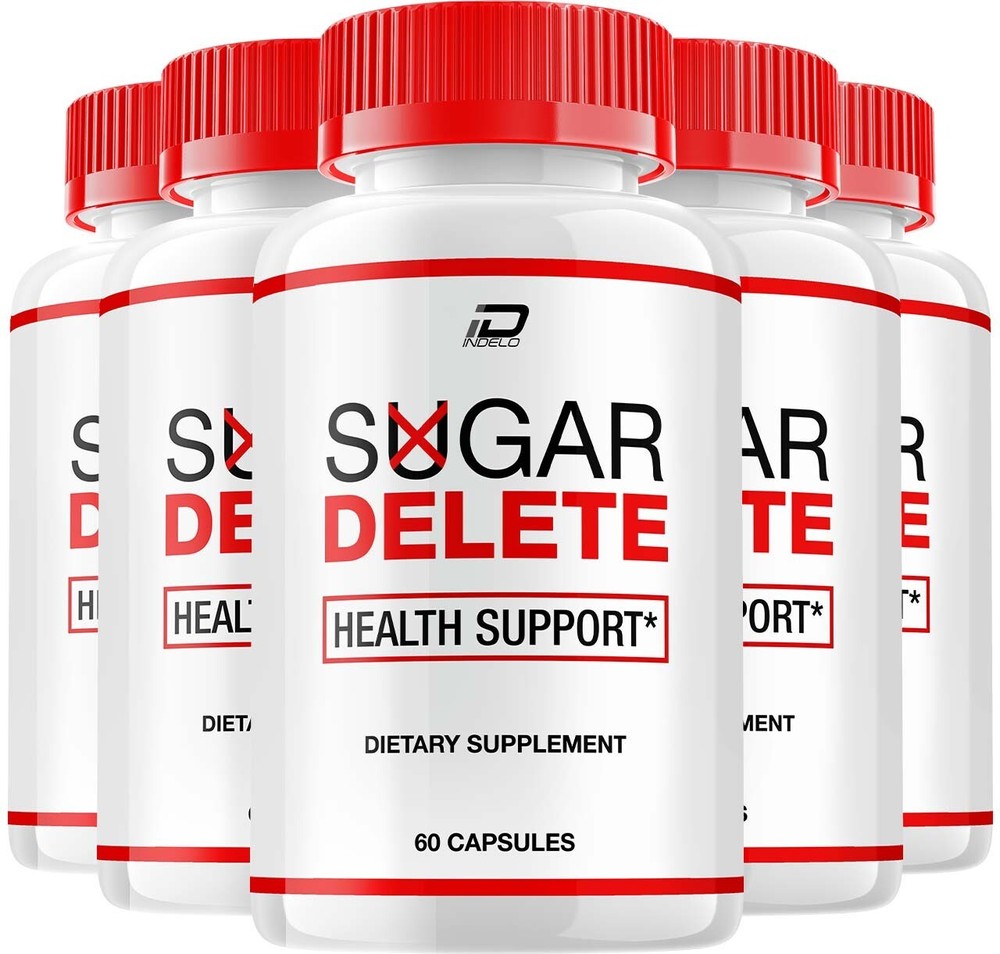 (5 Pack) Sugar Delete Capsules Advanced Sugar Optimizer Pills