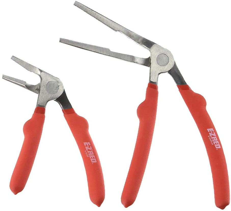 KWP2 Kiwi Bent Head Needle-Nose Pliers 2-Piece Set