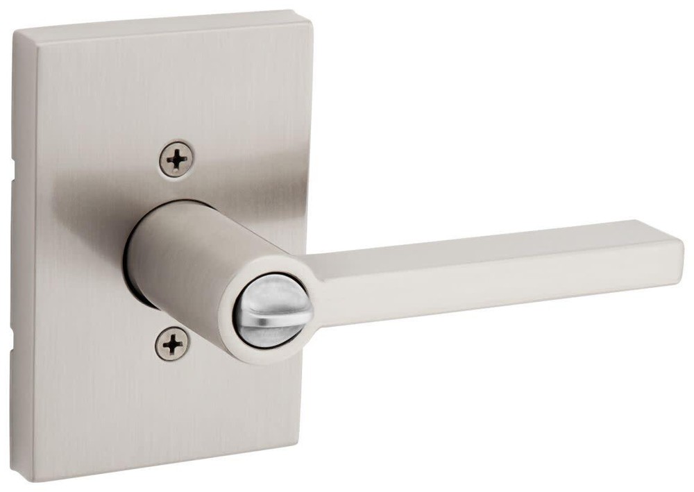 Kwikset 740HFLRCT-S Halifax Single Cylinder Keyed Entry Lever Set  