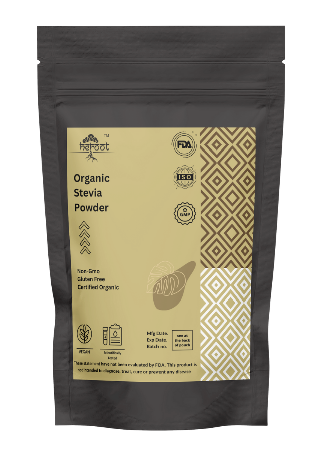 Stevia Powder Organic Extract Sweetener Pure Natural Sugar Oz Serving Zero Calor