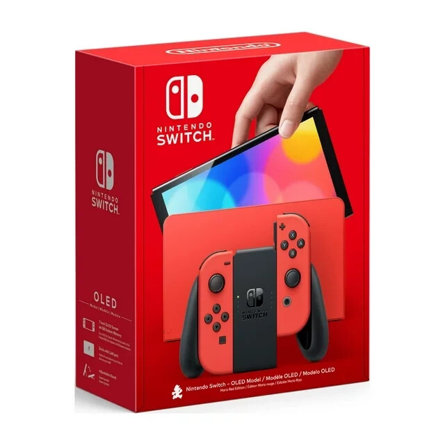 ⭐NUEVO Edición Limitada Nintendo Switch OLED Especial Super Mario ROJO Especificaciones Japón⭐