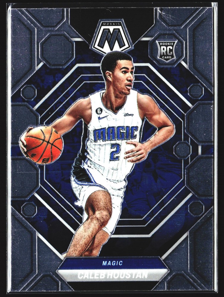 2022-23 Panini Mosaic Caleb Houstan Orlando Magic Rookie Card 246