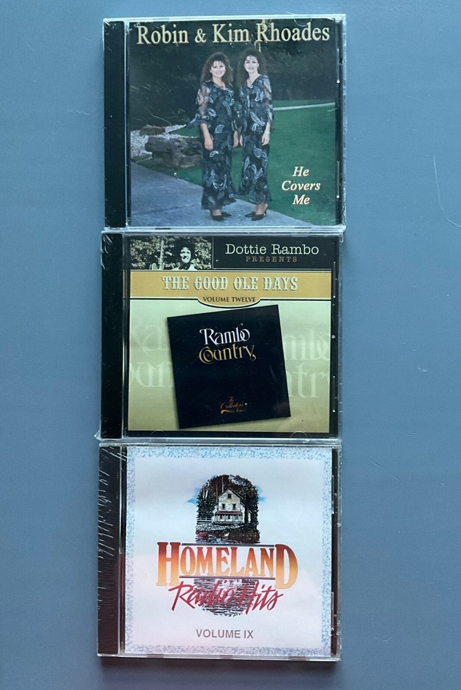 Christian Gospel Music CD NEW, factory packaging, Very rare, Set 3