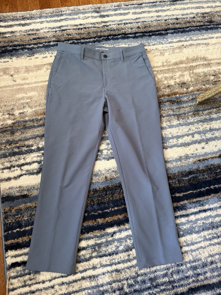 Men’s Banana Republic Tailored Fit Blue Dress Pants 34x30
