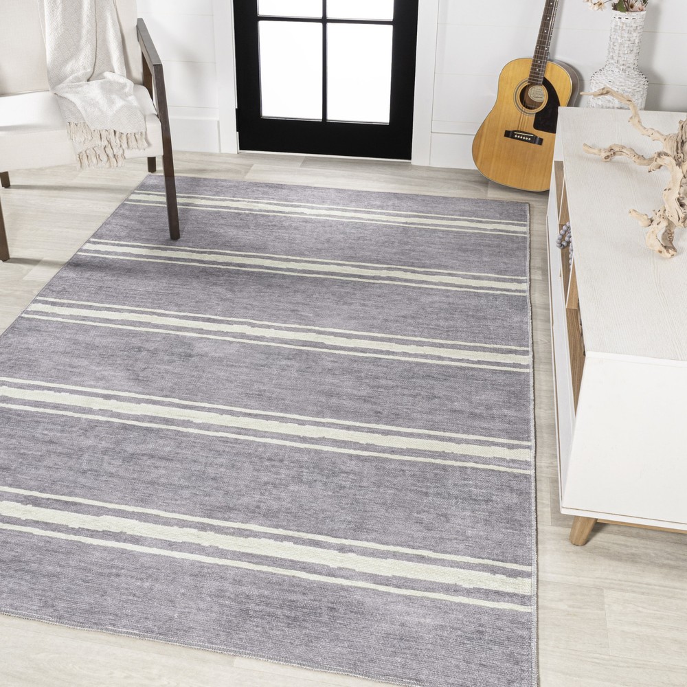 Jonathan Y Washable 4x6 Off White Polypropylene Rug WSH121-4