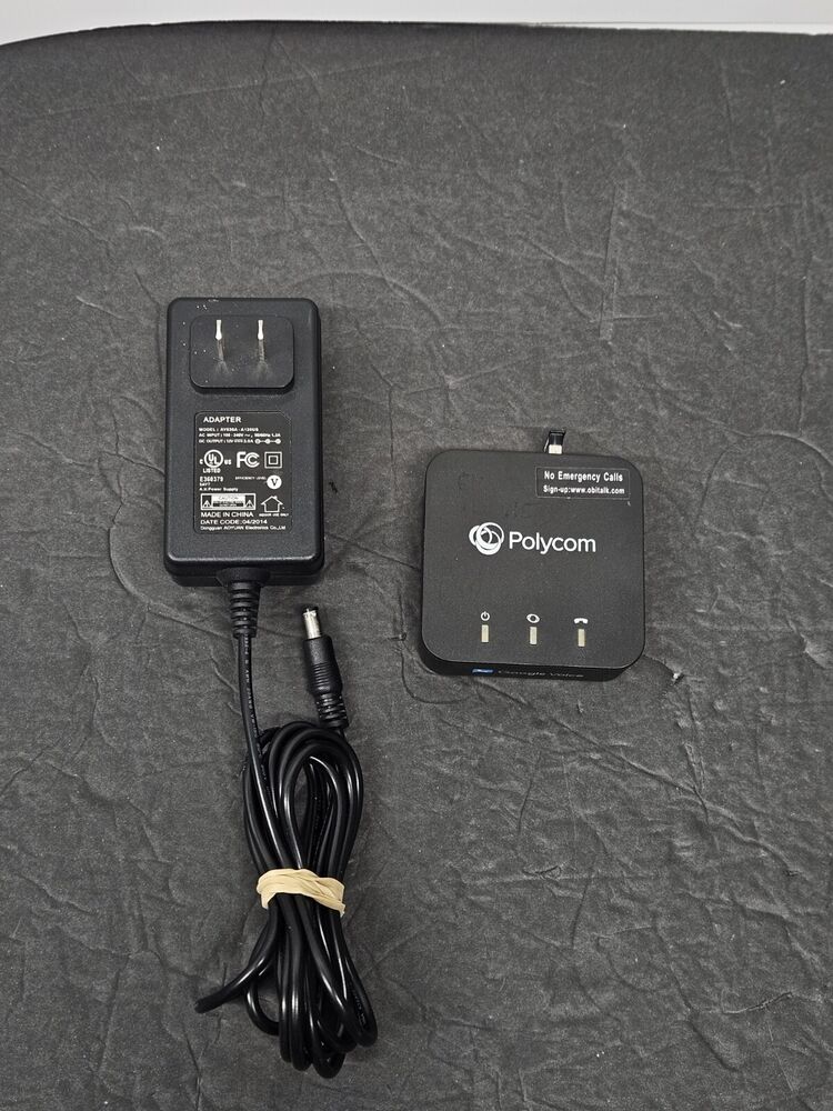 Polycom OBi200 VoIP Telephone Adapter with Google Voice / Free Fast Shipping.-image