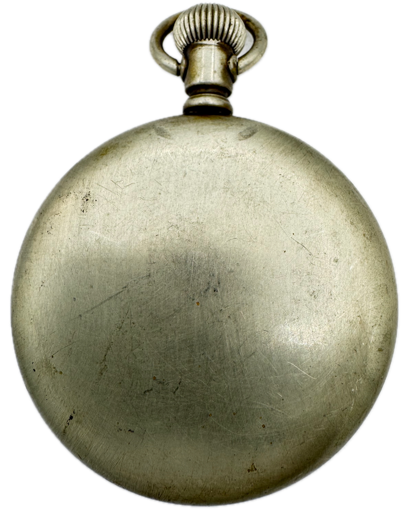 Antique 16S Crescent Swingout Open Face Nickel Pocket Watch Case USA