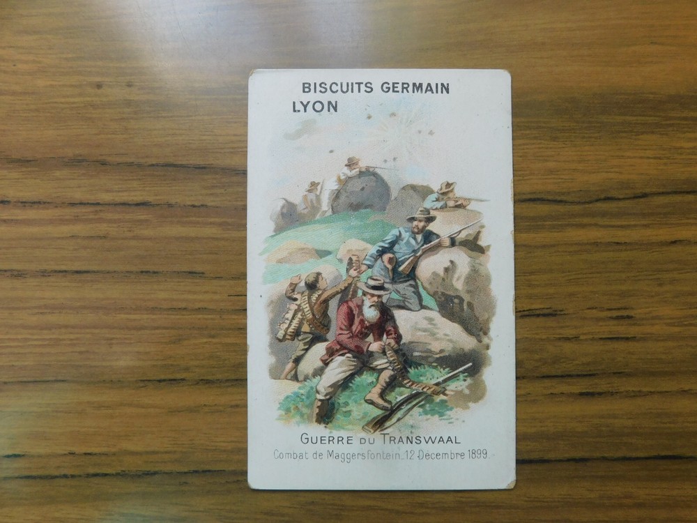 Vintage 1899 Germain Lyon Transvaal War Magerfontein Biscuits South Africa