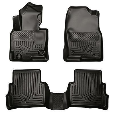 Husky Liners 99731, Kit Black Plastic Fits 13- Mazda Cx-5 Front & 2Nd Seat Floor