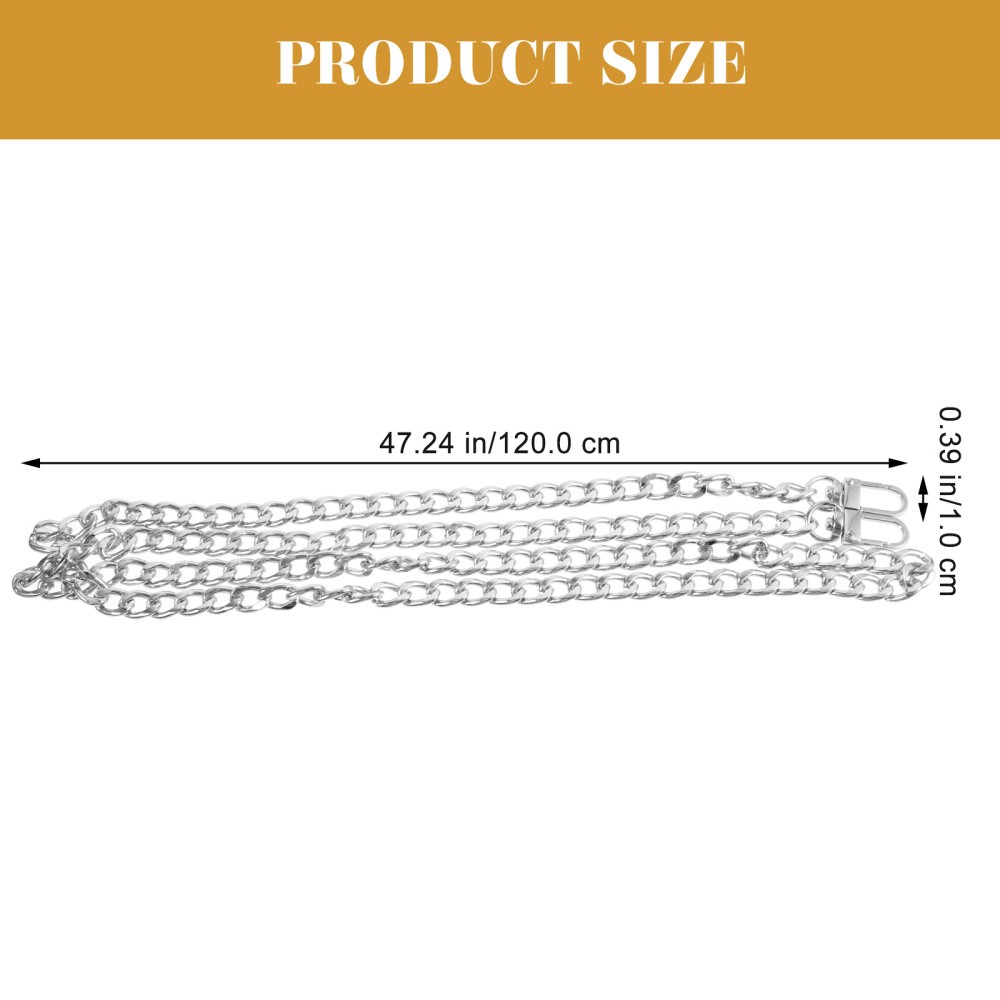Women's Metal Chain Strap Replacement for Crossbody Purse
