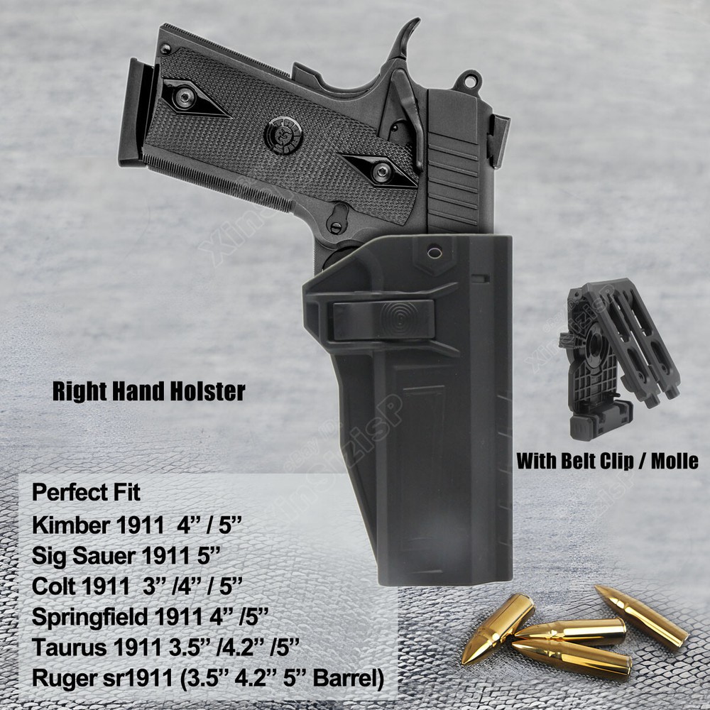 1911 Holster Fit Taurus 1911 Colt 1911 Kimber 1911 Sig 1911 Ruger R1911 Holster