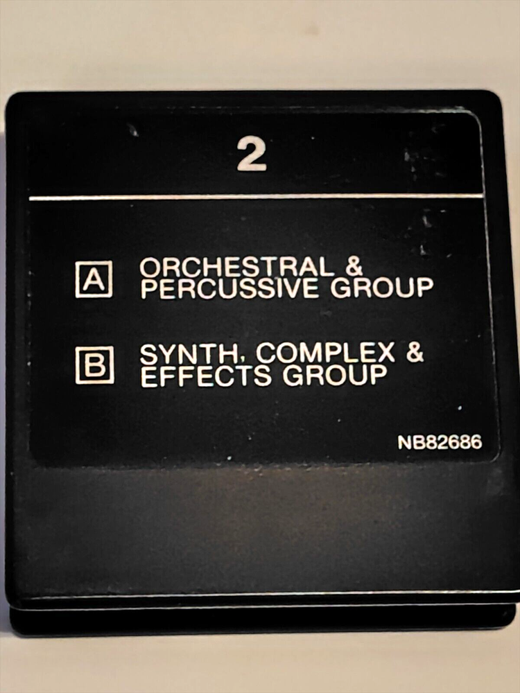 YAMAHA DX7 VOICE ROM 2 Cartridge for DX7 synthesizer, Tested  Fast Free Shipping-image