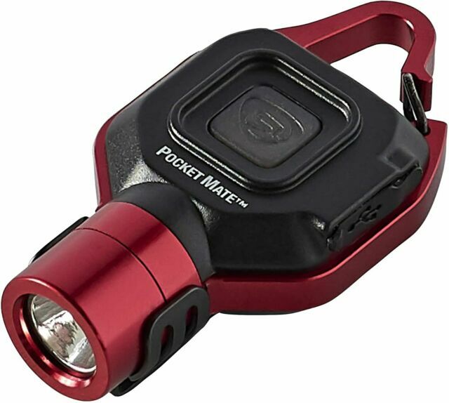 Streamlight Pocket Mate USB Rechargeable Flashlight - Red (73301)