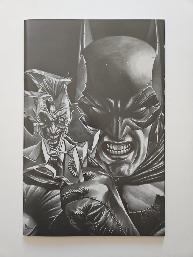 Batman #125 Mico Suayan B&W Joker Exclusive Virgin Variant (DC 2022)