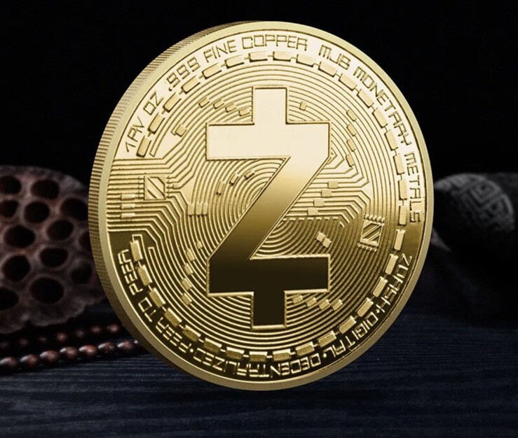 ZCash Physical Crypto Coin | Collectable Cryptocurrency-image