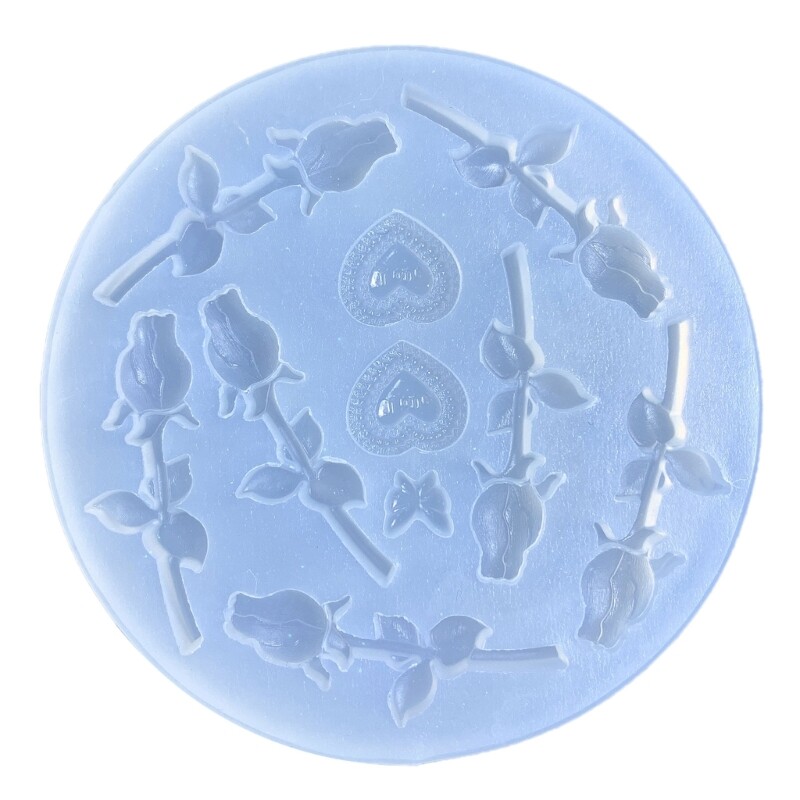 Silicone Shaker Fillings Mold for Resin Epoxy Jewelry Crafting