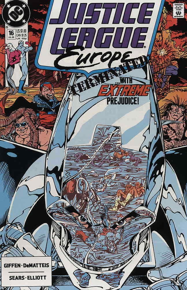 Justice League Europe #16 VF; DC | Keith Giffen Extremists - we combine shipping