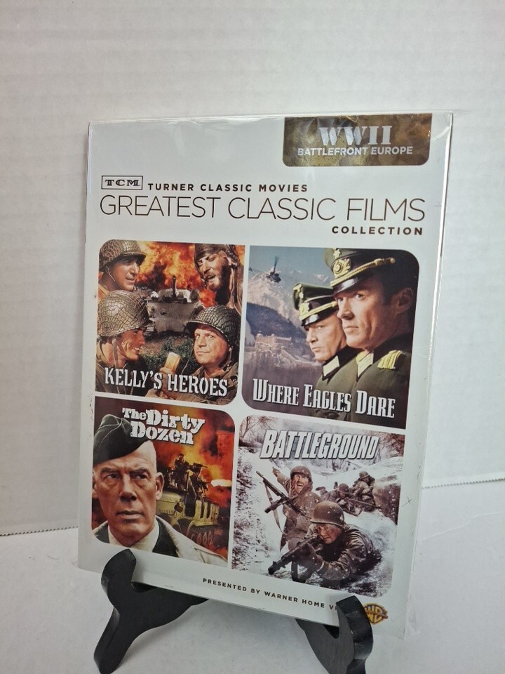 TCM Greatest Classic Films (DVD MOVIES)2 DISCS + SLIPCOVER & INSERT