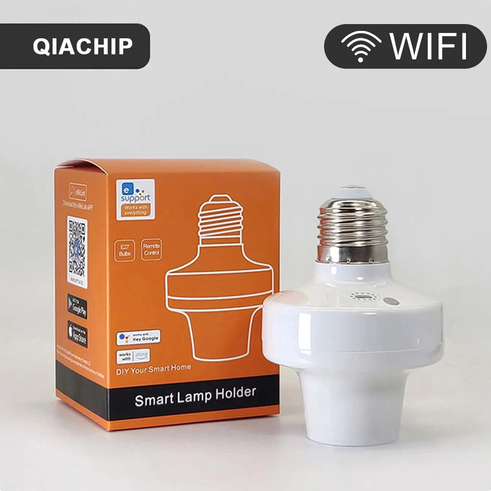 Wholesale Lamp Holder Remote Wifi APP Remote Control Home Light Bulbs Adapter