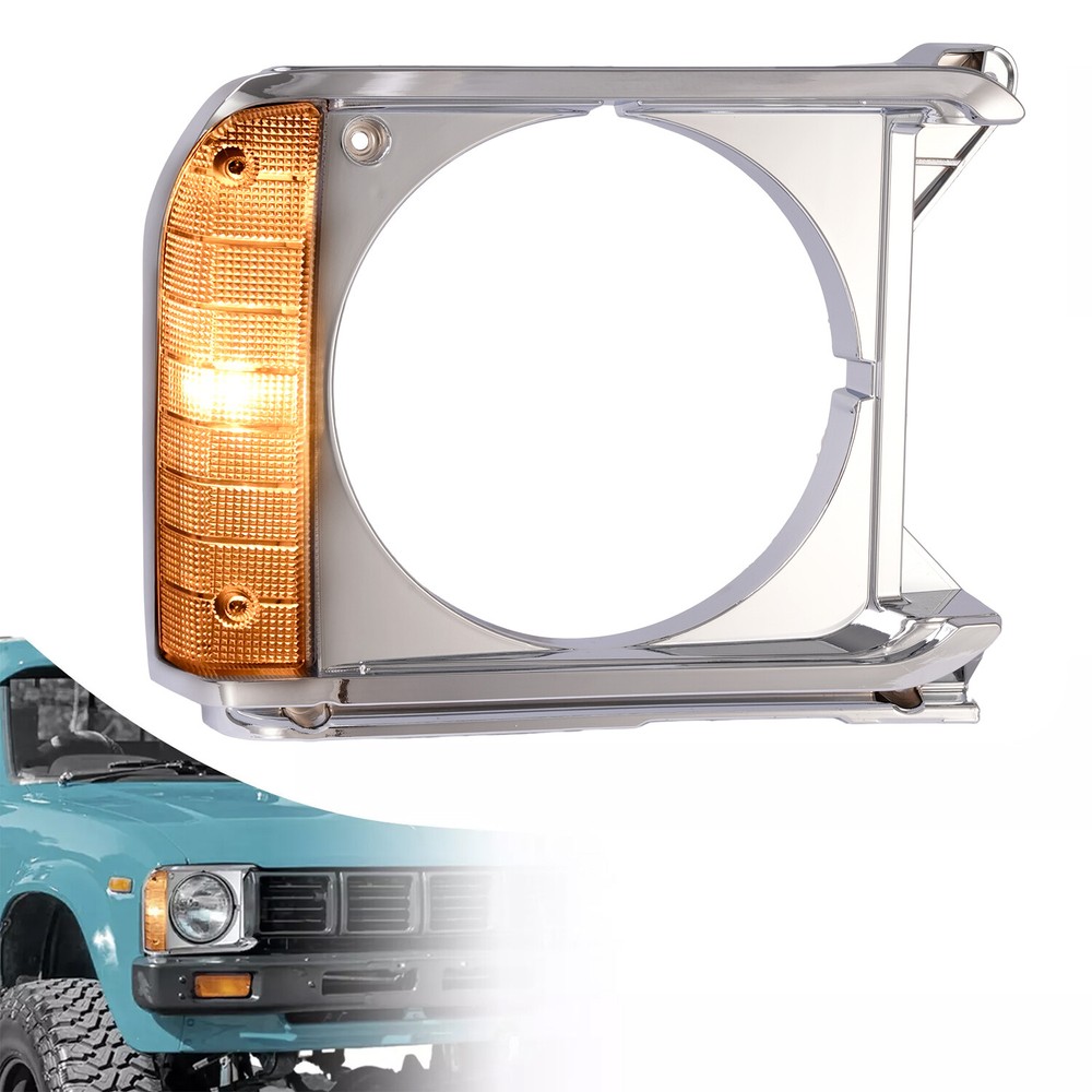 For Toyota Pickup RWD 79-81 Headlight Door Bezel W/Turn Signal 8161089105 Right