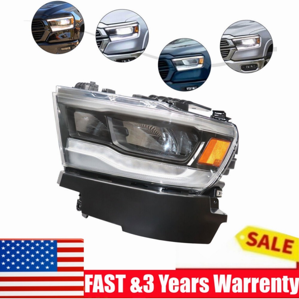 For 2019-2022 Dodge Ram 1500 TRX  Full LED Headlight Headlamp Left Driver Side