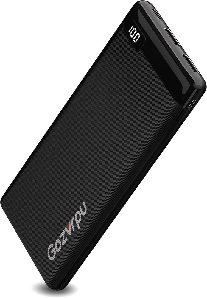 Rechargeable Battery, 10000mAh Fast Charge Power Bank with USB A and C...