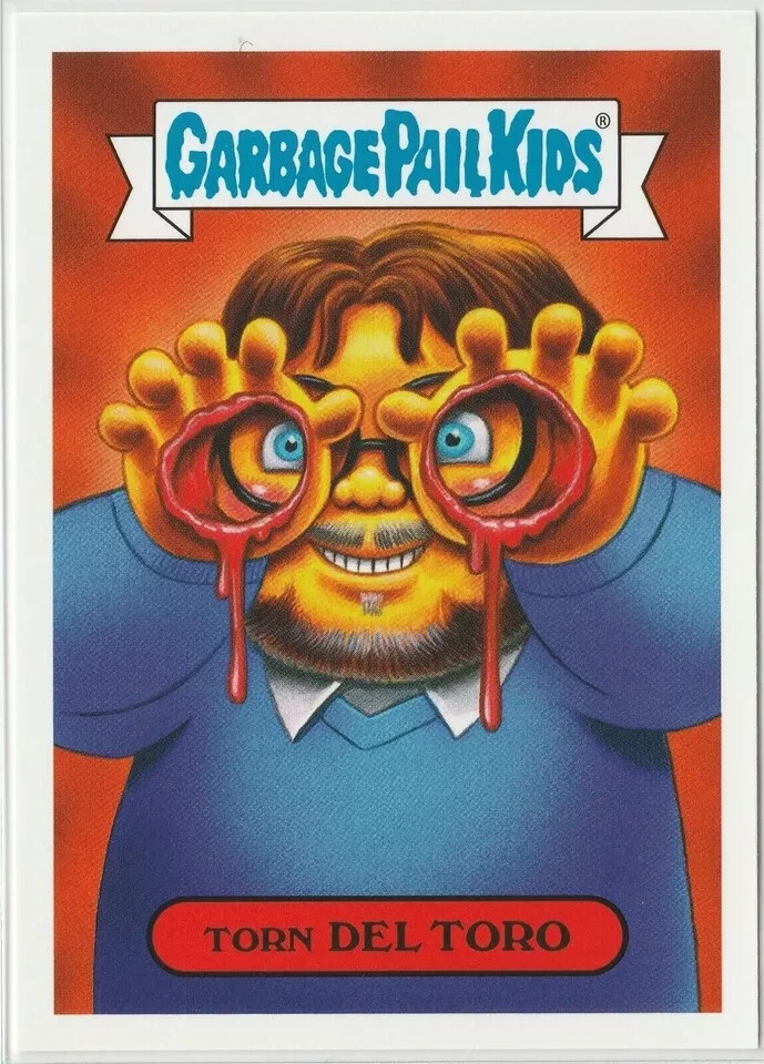 Torn Del Toro #8a Garbage Pail Kids GPK 2019 Revenge of Oh the Horror-ible