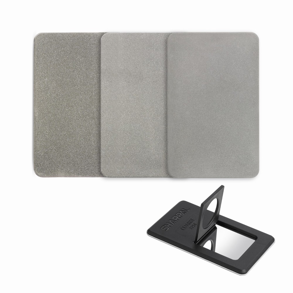 Credit Card Size Diamond Sharpening Stone Knife Home and Garden Tool Sharpener-image
