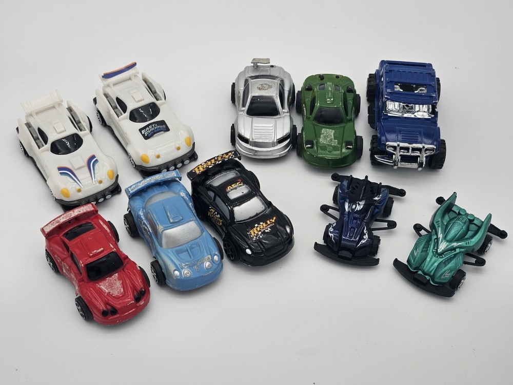 Lot Of 10 Racing Cars,  Hot Wheels And More