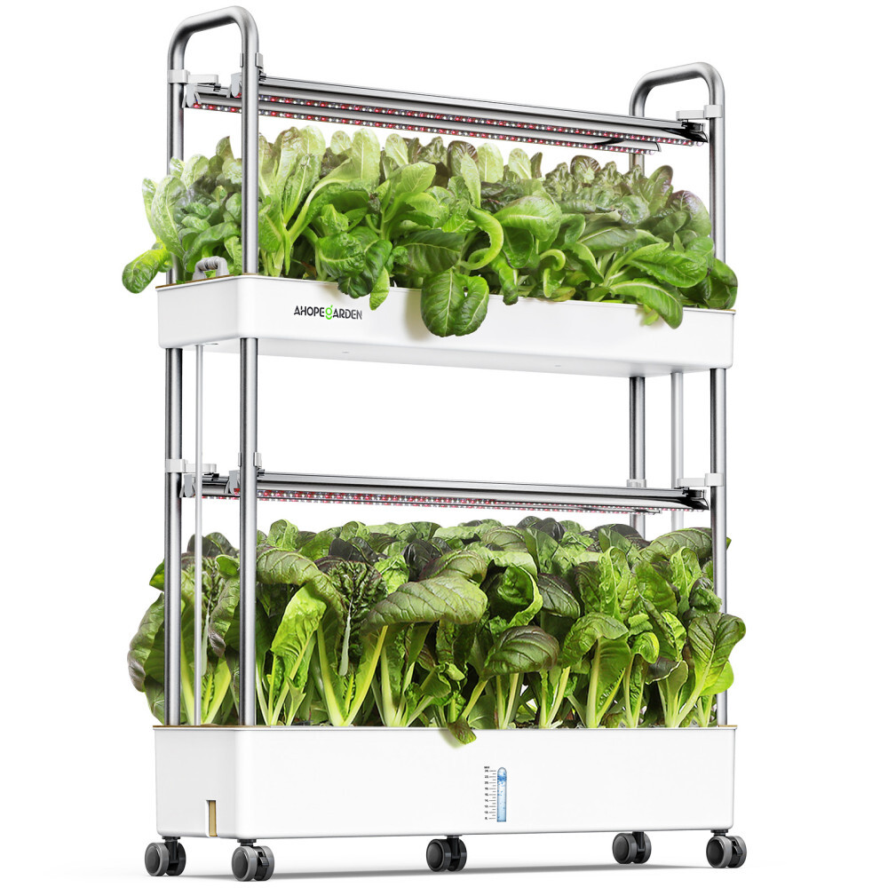 Hydroponic Site Grow Kit Hydroponics System 60 Plant Sites Smart Indoor Garden