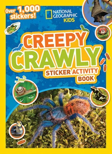 Creepy Crawly Sticker Book with 1000+ Stickers for Kids