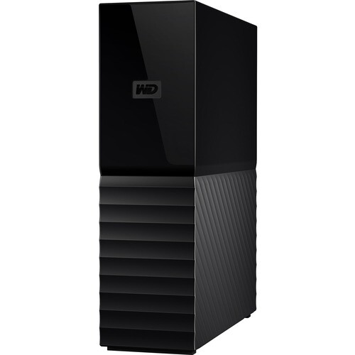 WD My Book 4TB USB 3.0 desktop hard drive with password protection and auto back-image