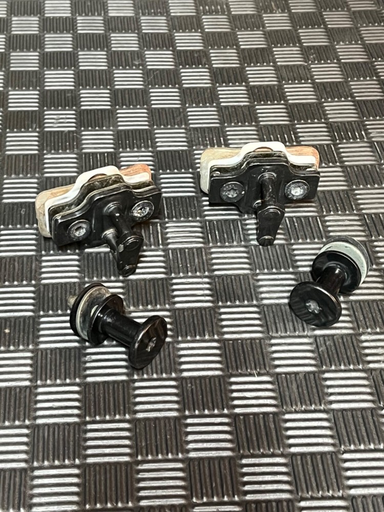 93-02 Camaro Z28 & Firebird Trans Am Door Latch Striker Guide Brackets Set - RH & LH