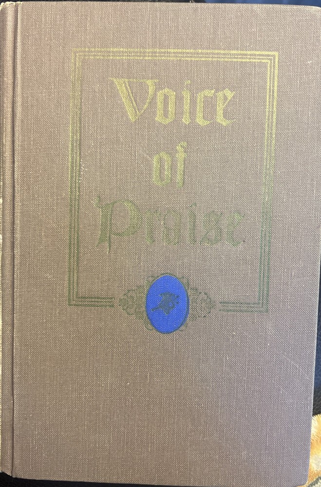 Voice of Praise Hymnal Broadman Press 1947 Vintage Church Music  -image