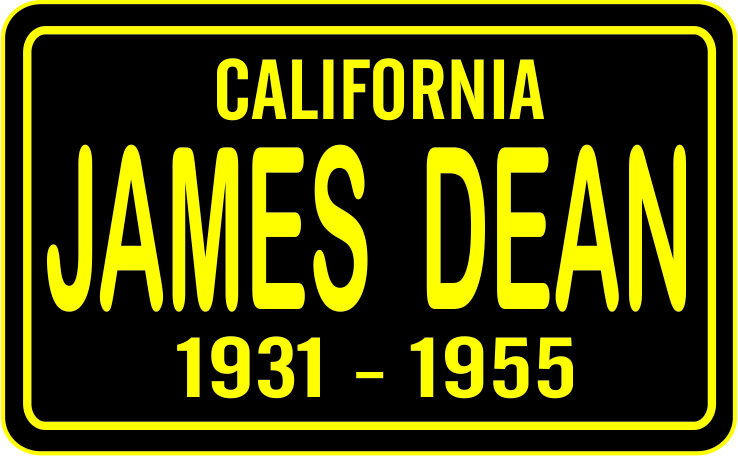 Set of 4 James Dean Magnets - Durable Strong Metal - 2