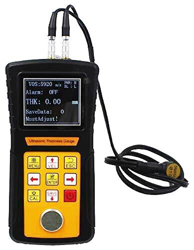 Precision Digital Ultrasonic Thickness Gauge 0.03-23.62in for Metal Steel Aluminum-image