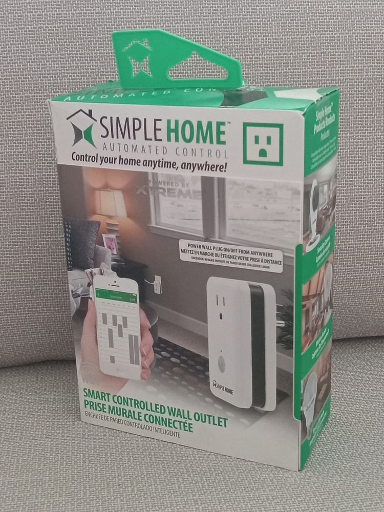 Simple Home Smart Plug Wi Fi Automated Control Your Home Anywhere Wall Outlet-image