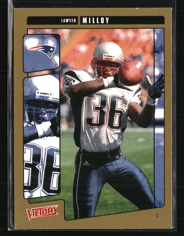 2001 Upper Deck Victory #202 Lawyer Milloy Football Card