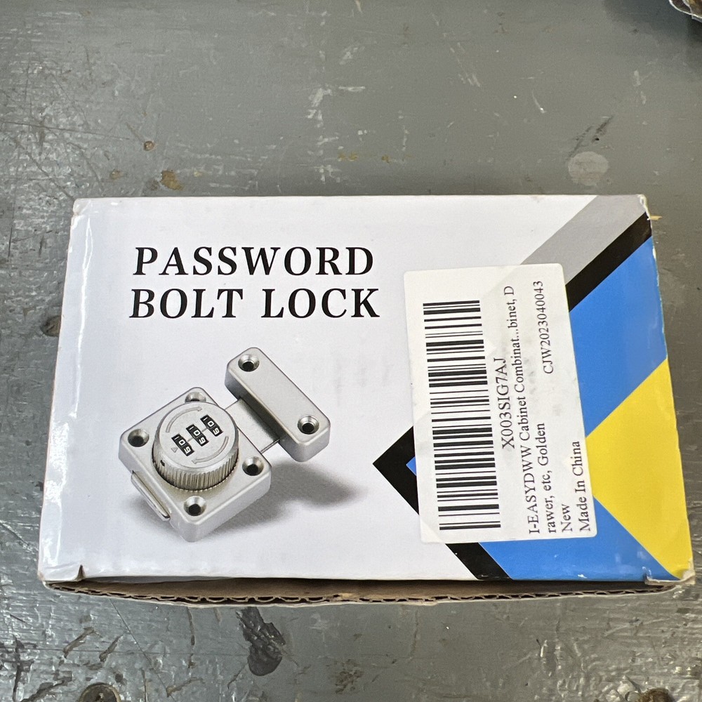 Password Slide Bolt Latches Lock,Safety Double Sided Gate Hardware,Ms-image