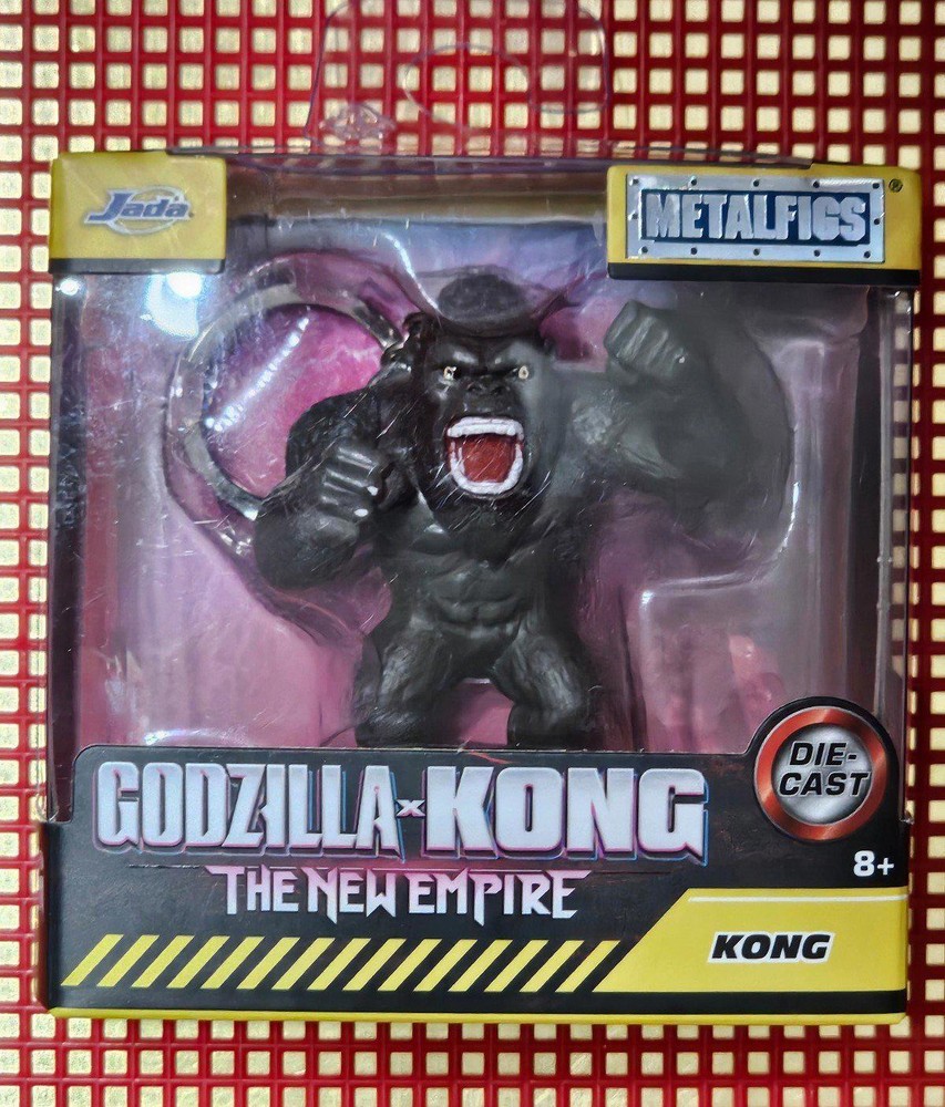 Kong Metalfig Godzilla-Kong The New Empire Jada Keychain Diecast Mini Figure