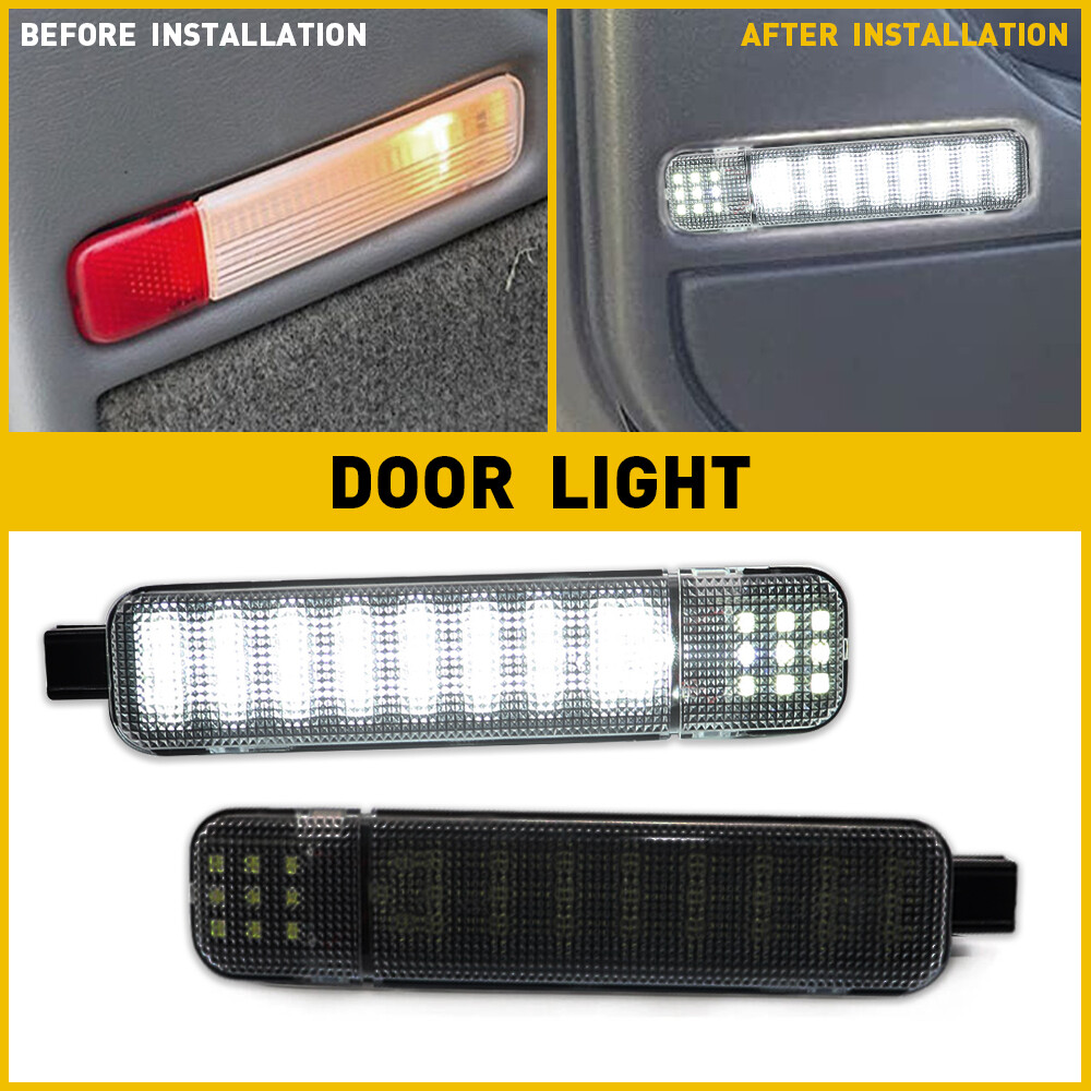 Pair LED Courtesy Door Lights For 1995-2007 Chevy C/K Silverado Tahoe GMC Sierra