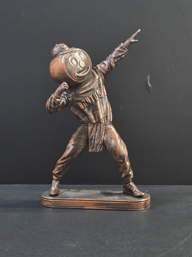 Ohio State Buckeyes Mascot Brutus Figure